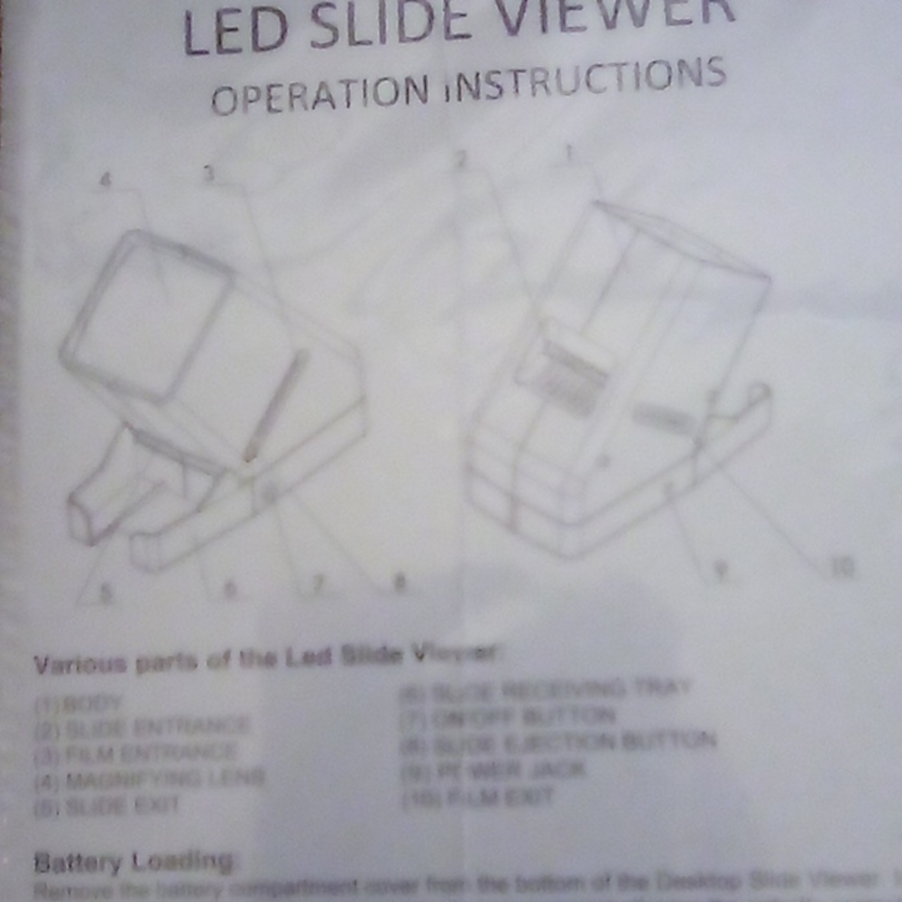 Digitnow Slide Viewer, LED Daylight - Picture 4 of 4